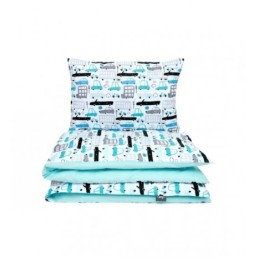 Cotton Cars Bedding for Kids 100x135 cm