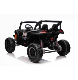 Kids UTV X3 Off-Road Vehicle - Black