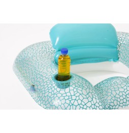 Inflatable Chair with Pillow BESTWAY + Repair Kit