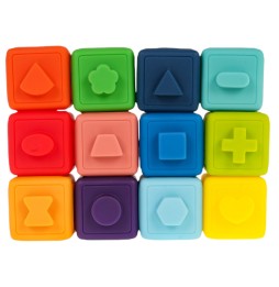 Rubber Math Blocks Set for Kids