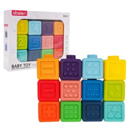 Rubber Math Blocks Set for Kids