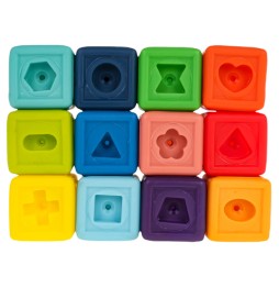 Rubber Math Blocks Set for Kids