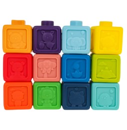 Rubber Math Blocks Set for Kids