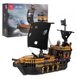 Building Blocks Pirate Ship 1288 Pieces