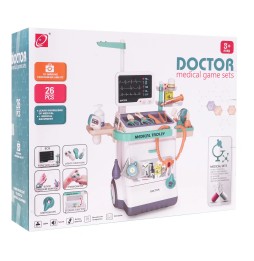 Interactive Doctor Set with Cart for Kids