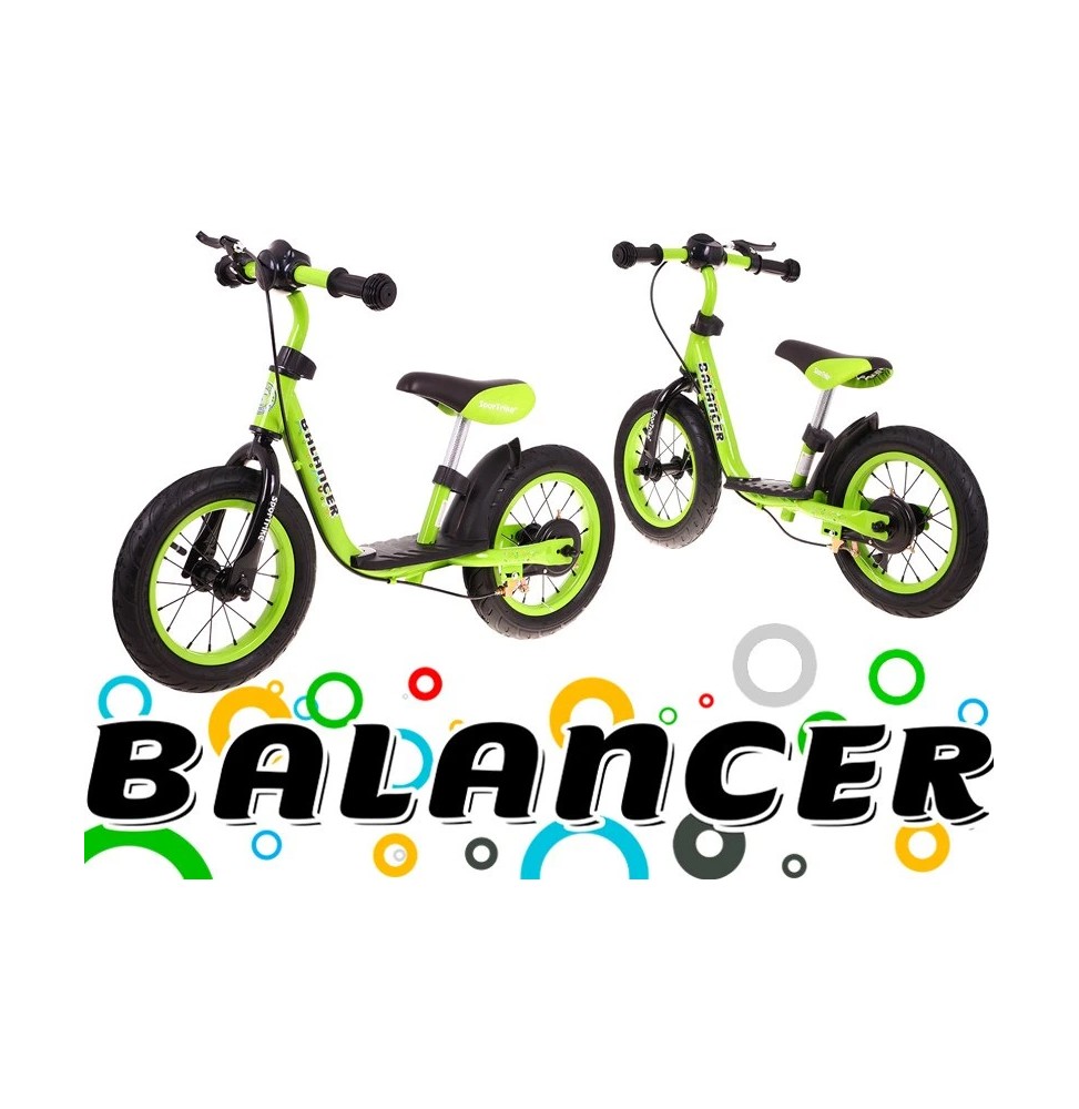 SporTrike Green Balance Bike for Kids