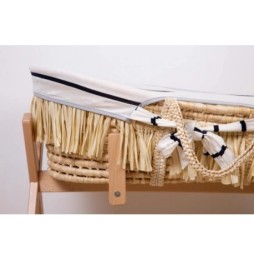 Childhome boho Moses basket with mattress and cover