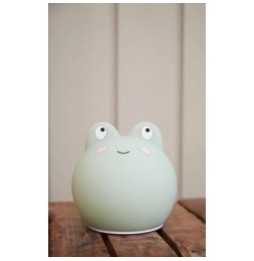 Filibabba LED Frog Lamp Frey in Dusty Green