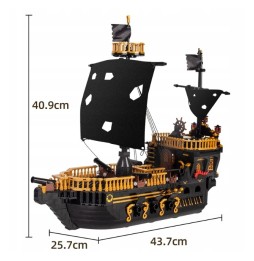 Building Blocks Pirate Ship 1288 Pieces