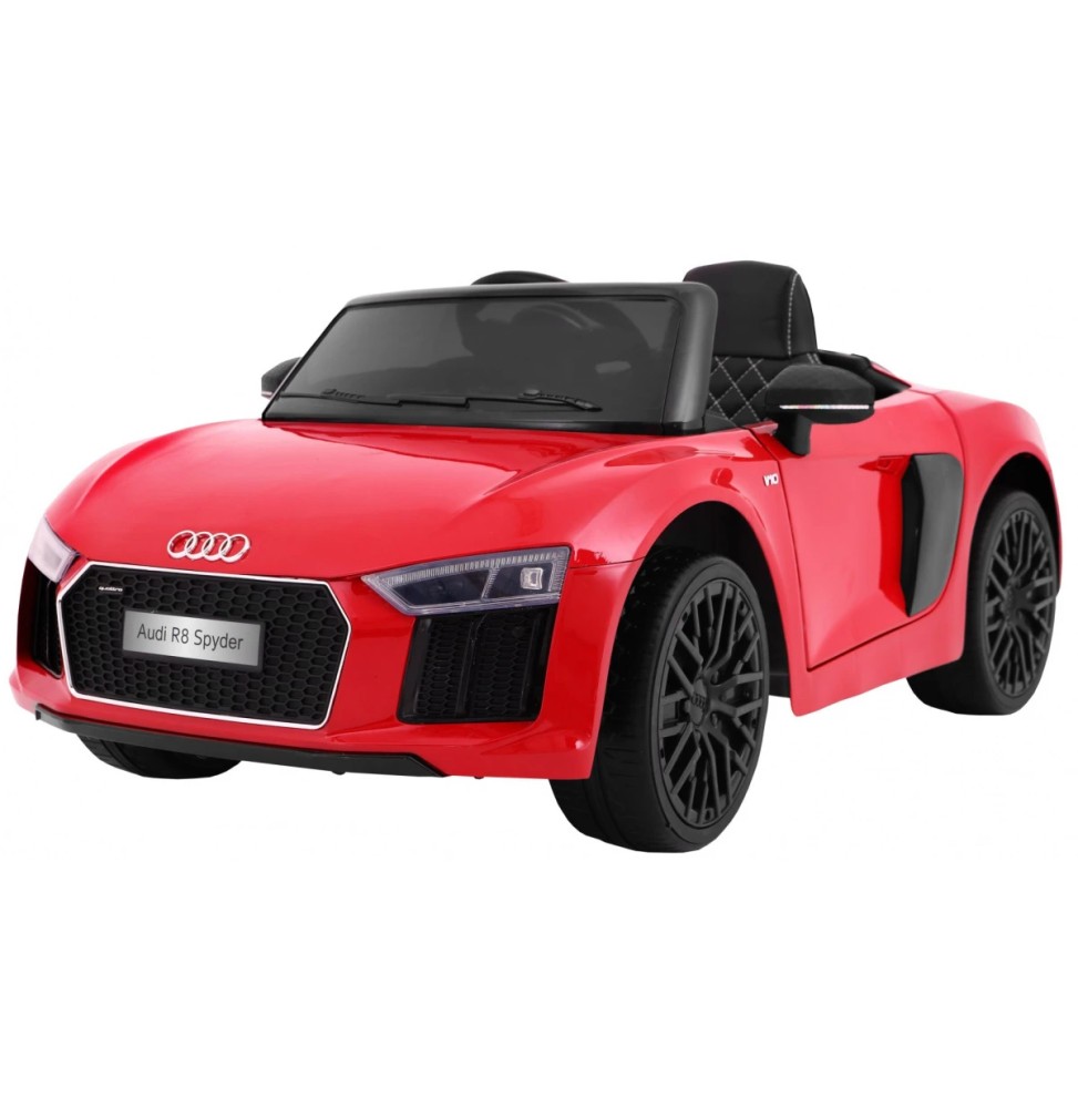 Audi R8 Spyder cu acumulator pentru copii - roșu