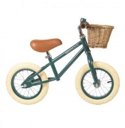 Banwood FIRST GO! Green Balance Bike for Kids