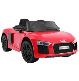 Audi R8 Spyder cu acumulator pentru copii - roșu