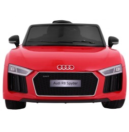 Audi R8 Spyder cu acumulator pentru copii - roșu