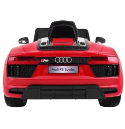 Audi R8 Spyder cu acumulator pentru copii - roșu