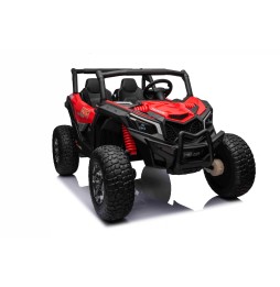 Red UTV X3 Off-Road Vehicle for Kids