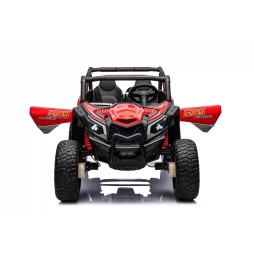 Pojazd UTV X3 Off-Road czerwony dla dzieci