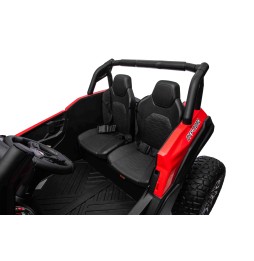 Red UTV X3 Off-Road Vehicle for Kids