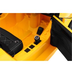 Yellow Audi R8 Spyder Battery Car with Remote