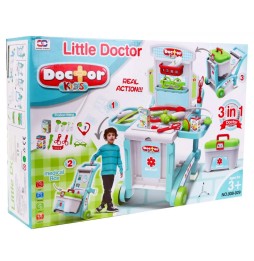 Portable Medical Kit for Kids with Case and Accessories