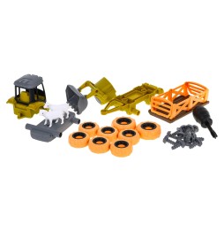 Disassemblable Tractor with Accessories for Kids