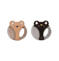 Filibabba cooling teether 2 pcs. penguin and deer