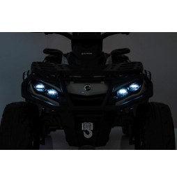 Quad Can Am Outlander ATV cu telecomandă gri