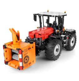 Cărămizi RC tractor roșu 2716el controlat de la distanță