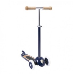 Banwood navy blue three-wheeled scooter for kids