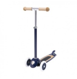 Banwood navy blue three-wheeled scooter for kids