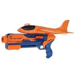 Orange 5-in-1 Airplane Launcher Pistol