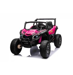 Pink UTV X3 Off-Road Vehicle for Kids