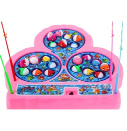 Kids Fishing Game 3+ Pink