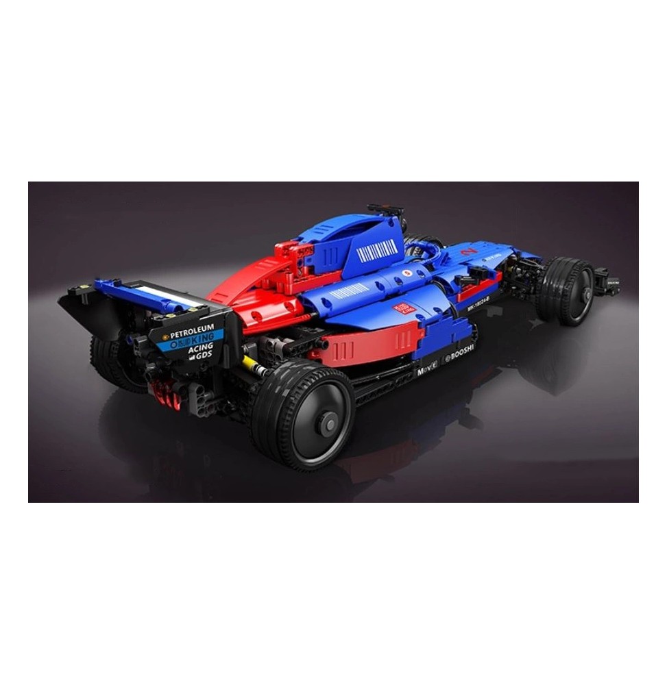 F1 Racer Building Set Blue 1065 Pieces