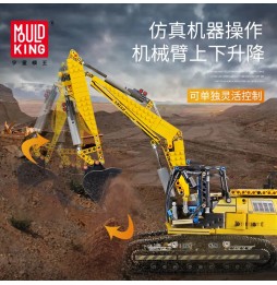 Remote Control Excavator 1830pcs. Mould King