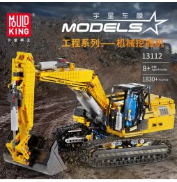 Remote Control Excavator 1830pcs. Mould King