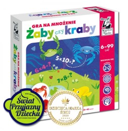 Educational Game Frogs or Crabs for Kids