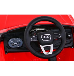 Audi rs q8 mașină electrică cu telecomandă și mp3