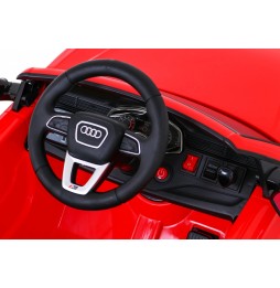 Audi rs q8 mașină electrică cu telecomandă și mp3