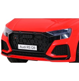 Audi rs q8 samochód na akumulator z pilotem i mp3