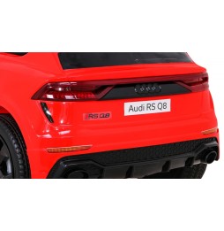 Audi rs q8 mașină electrică cu telecomandă și mp3