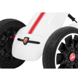 Gokart Abarth pentru copii cu roți EVA și frână manuală