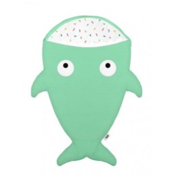 Sac de dormit Shark Baby Bites mint green