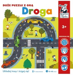 Gra edukacyjna puzzle droga dla dzieci 3+