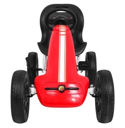 Gokart Abarth cu pedale pentru copii cu roți EVA