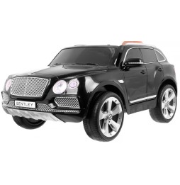 Auto Bentley Bentayga dla dzieci czarny z kołami EVA