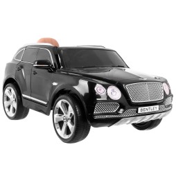 Auto Bentley Bentayga dla dzieci czarny z kołami EVA