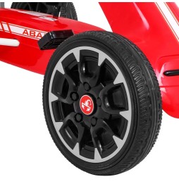 Gokart Abarth cu pedale pentru copii cu roți EVA