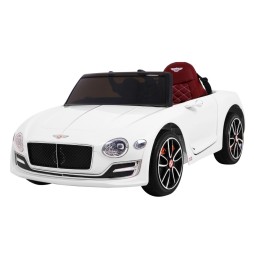 Kids Battery-Powered Bentley EXP 12 Car White