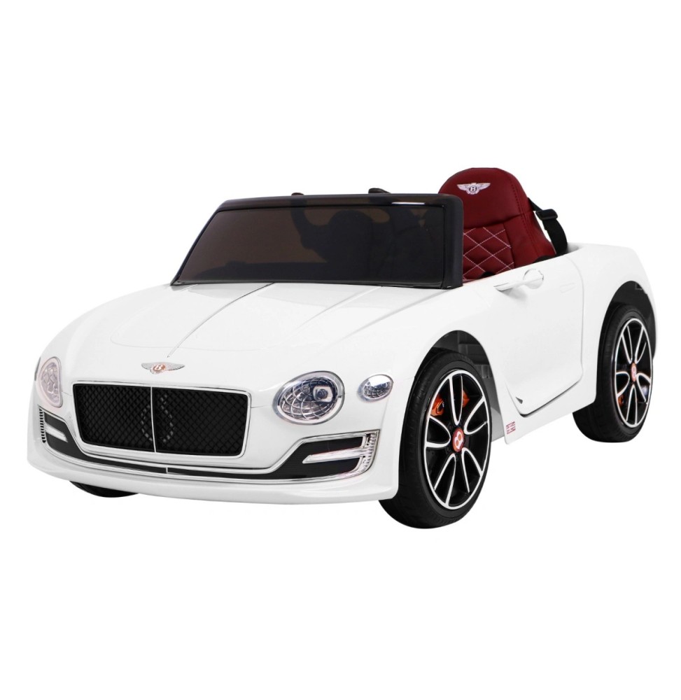 Kids Battery-Powered Bentley EXP 12 Car White