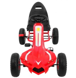 Gokart campion cu pedale pentru copii cu scaun reglabil